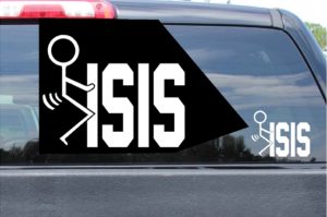 Fuck Isis Sticker Vinyl Die Cut Decal